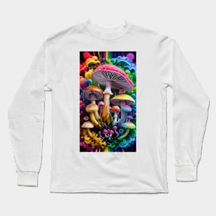 Mushroom big bang Long Sleeve T-Shirt